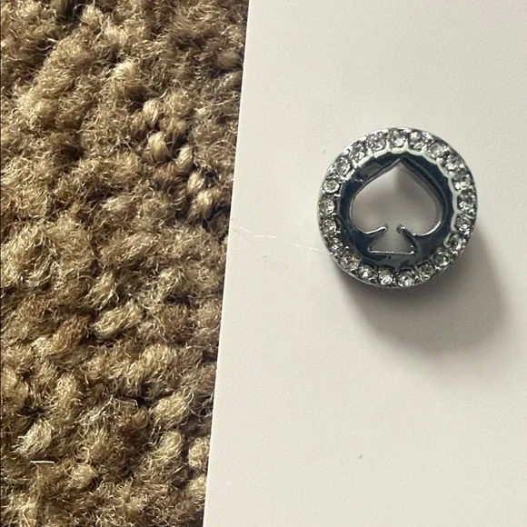 Kate Spade Silver Spade Stud Earrings - Picture 5 of 8